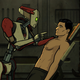 Image for article titled Love is in the air as Archer teabags his way to glory—in space!